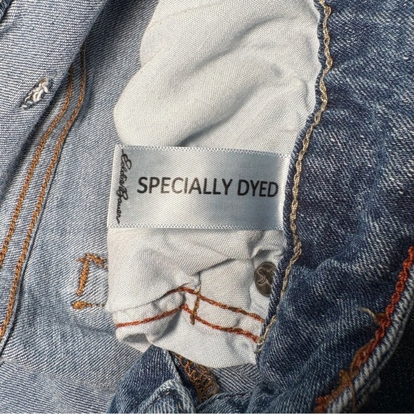 Eddie Bauer Men’s Slim Fit Jeans 36x32 Straight Leg Medium Wash Denim - Picture 6 of 7